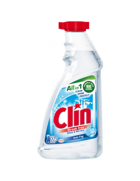 CLIN Płyn do Mycia Szyb Antypara Zapas 500ml