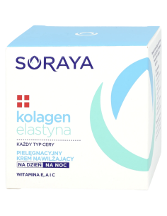 SORAYA Kolagen & Elastyna Pielęgnacyjny Krem Nawilżający na Dzień i Noc 50 ml