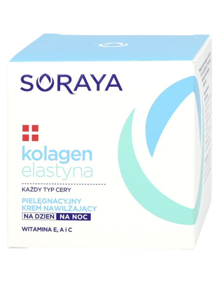 SORAYA Kolagen & Elastyna Pielęgnacyjny Krem Nawilżający na Dzień i Noc 50 ml