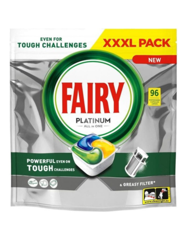 FAIRY Platinum Tabletki do Zmywarki Lemon 96szt