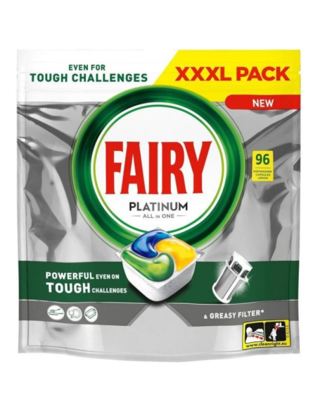 FAIRY Platinum Tabletki do Zmywarki Lemon 96szt