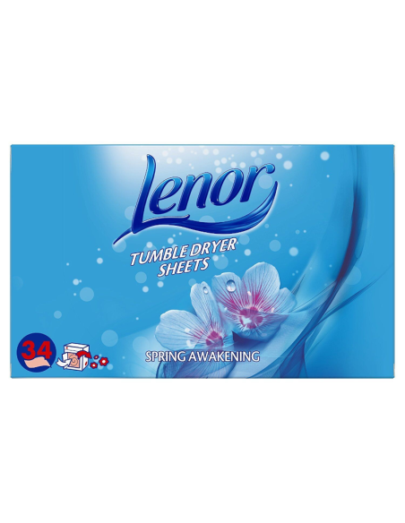 LENOR Chusteczki Zapachowe do Suszarki Spring Awakening 34szt