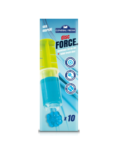 GENERAL FRESH Krążek Żelowy do WC Morski 60ml