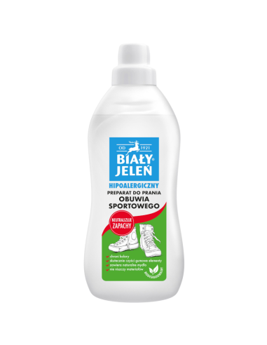 BIAŁY JELEŃ Preparat do Prania Obuwia Sportowego Biodegradowalny 1L