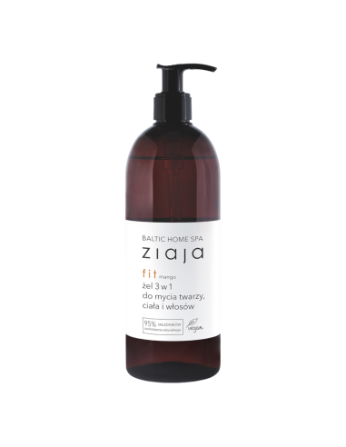 ZIAJA Baltic Home Spa Żel 3w1 do mycia ciała, twarzy, włosów 500ml