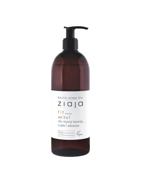 ZIAJA Baltic Home Spa Żel 3w1 do mycia ciała, twarzy, włosów 500ml
