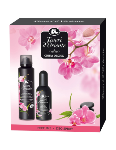 TESORI D'ORIENTE Zestaw Prezentowy Chinese Orchid Perfumy + Deo