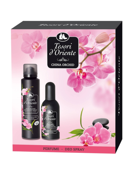 TESORI D'ORIENTE Zestaw Prezentowy Chinese Orchid Perfumy + Deo