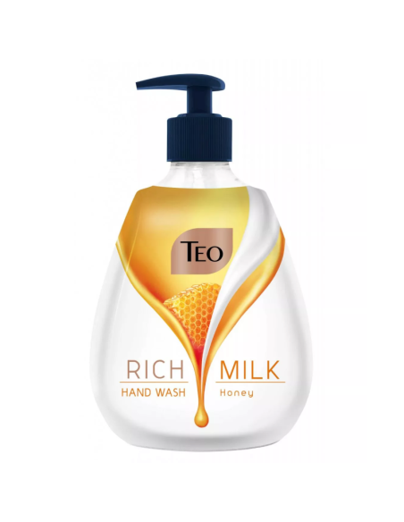 TEO Mydło Glicerynowe w Płynie Nawilżające Rich Milk Honey 400ml
