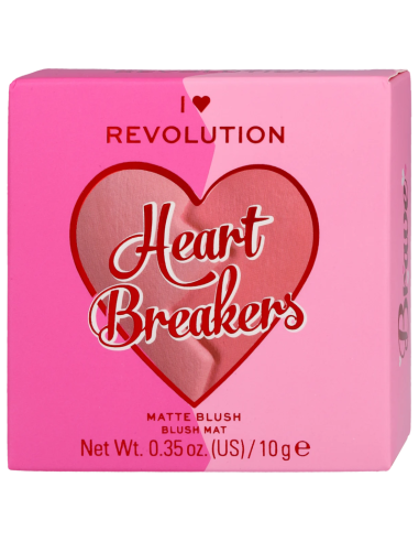 I HEART REVOLUTION Heartbreakers Matte Blush Brave Róż do Policzków