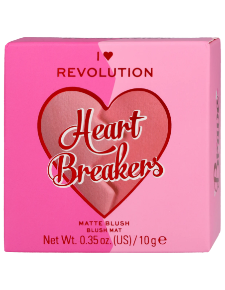 I HEART REVOLUTION Heartbreakers Matte Blush Brave Róż do Policzków