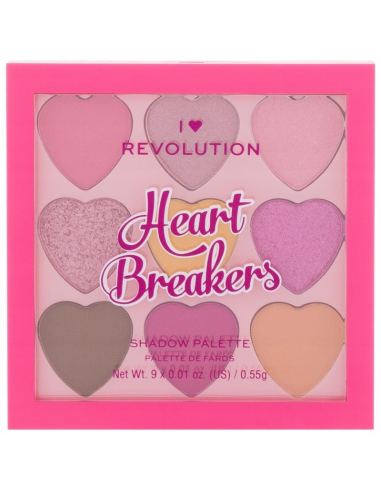 I HEART REVOLUTION Heartbreakers Candyfloss 9 Cieni do Powiek