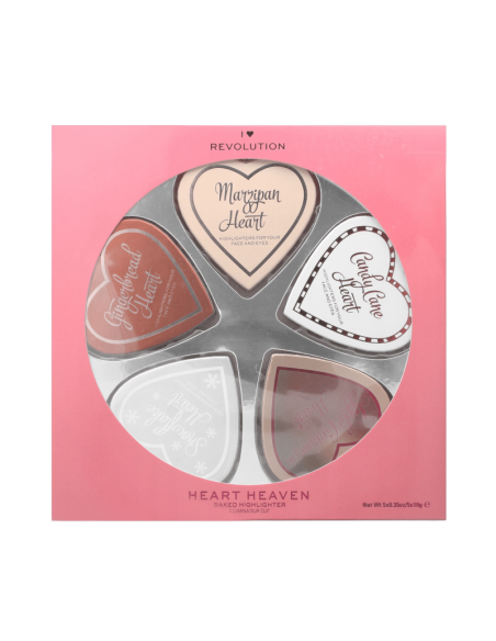 I HEART REVOLUTION Heart Heaven Zestaw 5 Rozświetlaczy