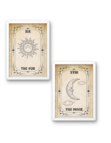 2 Plakaty Taron Sun & Moon 21x30 cm