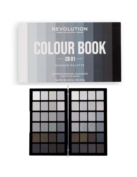 MAKEUP REVOLUTION Colour Book Paleta Cieni do Powiek CB01