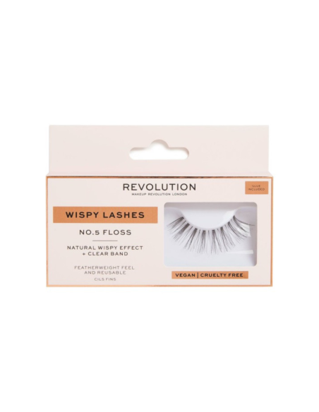 MAKEUP REVOLUTION Wispy Lashes No.5 Floss Rzęsy na Pasku