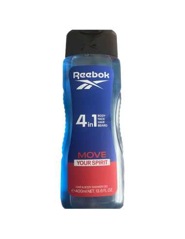 REEBOK Move Your Spirit Żel pod Prysznic 4w1 Męski 400ML