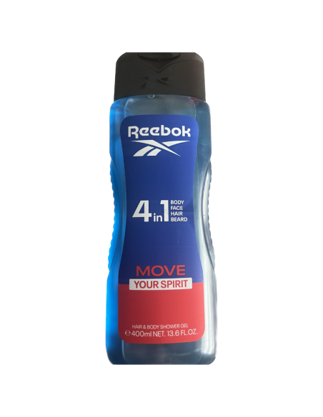REEBOK Move Your Spirit Żel pod Prysznic 4w1 Męski 400ML