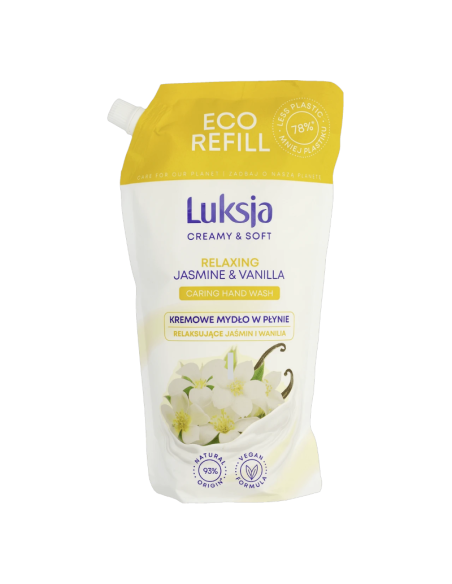LUKSJA Mydło w Płynie do Rąk Zapas Jaśmin 900ml