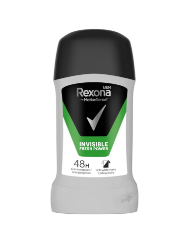 REXONA Men Antyperspirant w Sztyfcie Invisible Fresh Power 50ml