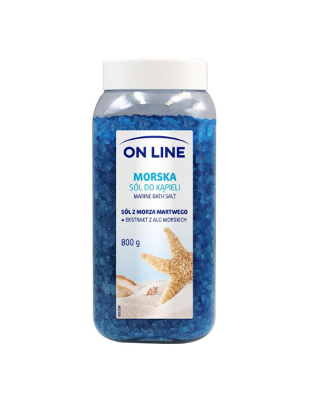 ON LINE Sól do Kąpieli Morska 800g