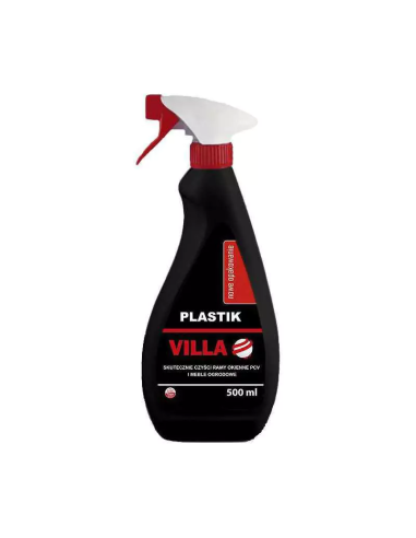 VILLA Płyn do Mycia Plastiku PCV Okna Ramy Meble Ogrodowe 500ml