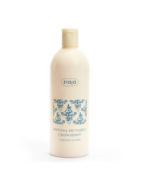 ZIAJA Kremowy Żel Myjący z Jedwabiem 500ml