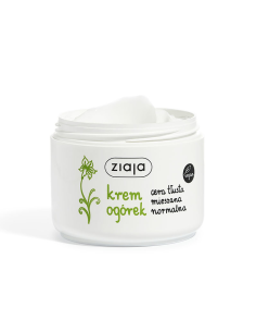 ZIAJA Krem Ogórek Cera Tłusta Mieszana Normalna