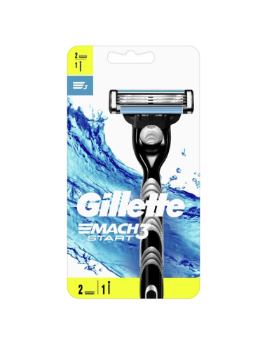 GILLETTE Mach 3 Start Maszynka do Golenia + Wymienne Ostrza