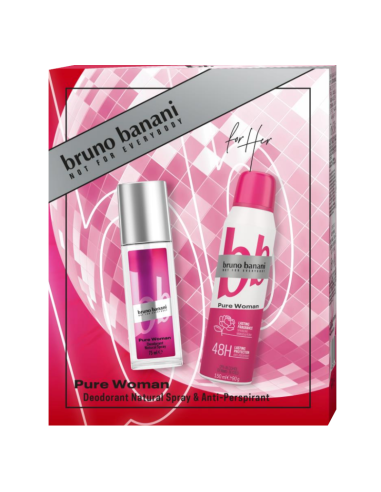 BRUNO BANANI Zestaw Prezentowy dla Kobiet Pure Woman DNS + DEO