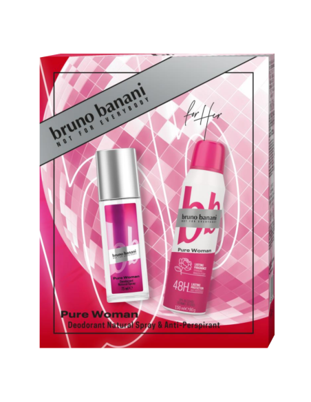 BRUNO BANANI Zestaw Prezentowy dla Kobiet Pure Woman DNS + DEO