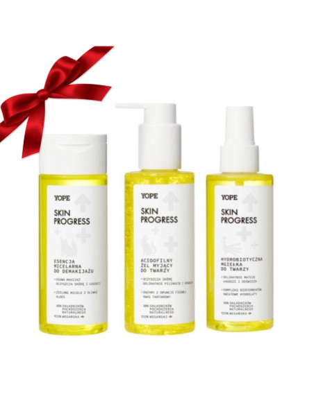 YOPE Skin Progress Zestaw Kosmetyków Pielęgnacyjnych do Twarzy