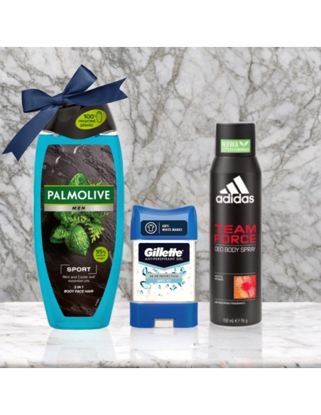 Zestaw Prezentowy dla Mężczyzny Gillette Palmolive Adidas