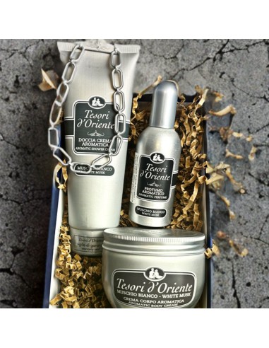 TESORI D'ORIENTE Zestaw Kosmetyków Białe Piżmo 3 produkty