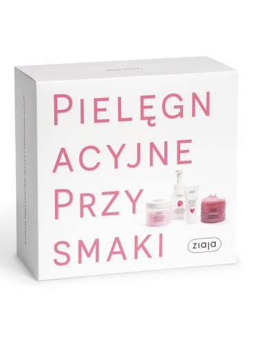 ZIAJA Marshmallow Zestaw Prezentowy Pielęgnacyjne Przysmaki 4 kosmetyki