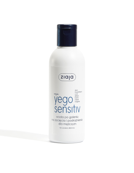ZIAJA YEGO Sensitive Woda po Goleniu na Zacięcia i Podrażnienia 200ml