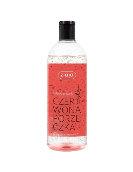 ZIAJA Żel pod Prysznic Czerwona Porzeczka 500ml