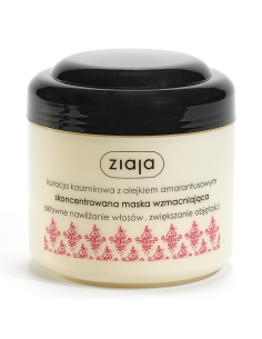 ZIAJA Kuracja Kaszmirowa Skoncentrowana Maska Wzmacniająca do Włosów 200ml