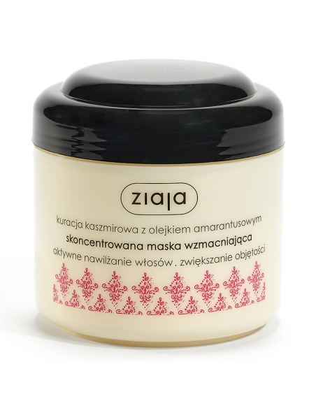 ZIAJA Skoncentrowana Maska Wzmacniająca do Włosów Kuracja Kaszmirowa 200ml