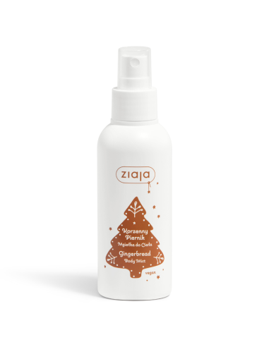 ZIAJA Świąteczne Aromaty Mgiełka do Ciała Korzenny Piernik 250ml