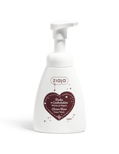 ZIAJA Świąteczne Aromaty Pianka do Mycia Śliwka w Czekoladzie 250ml