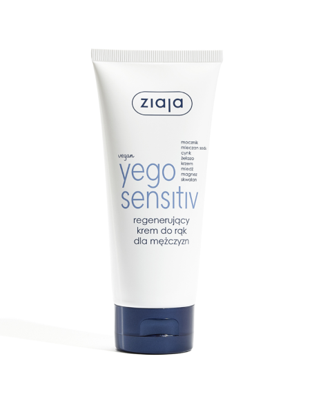 ZIAJA YEGO Sensitiv Krem do Rąk Regenerujący dla Mężczyzn 75ml