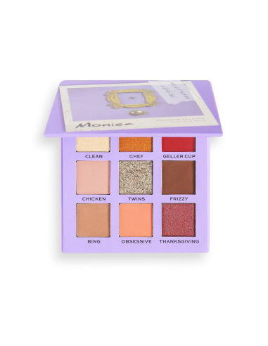 MAKEUP REVOLUTION X FRIENDS Monica Paleta Cieni do Powiek