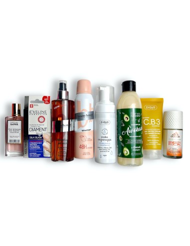 Zestaw Prezentowy dla Niej w Kosmetyczce 9 Produktów