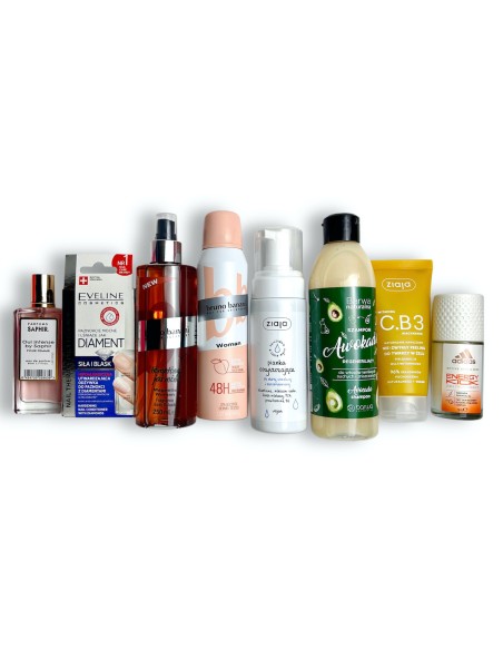 Zestaw Prezentowy dla Niej w Kosmetyczce 9 Produktów