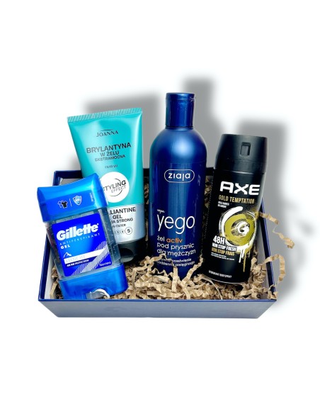 Zestaw Prezentowy dla Niego Męska Pielęgnacja 4 Produkty
