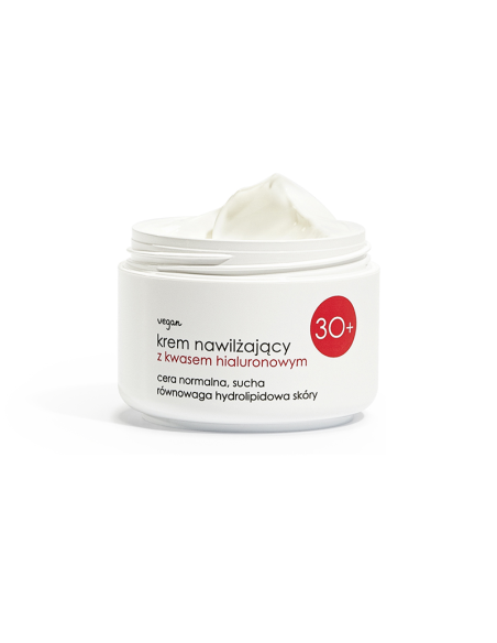ZIAJA 30+ Krem Nawilżający z Kwasem Hialuronowym Równowaga Hydrolipidowa Skóry 50ml
