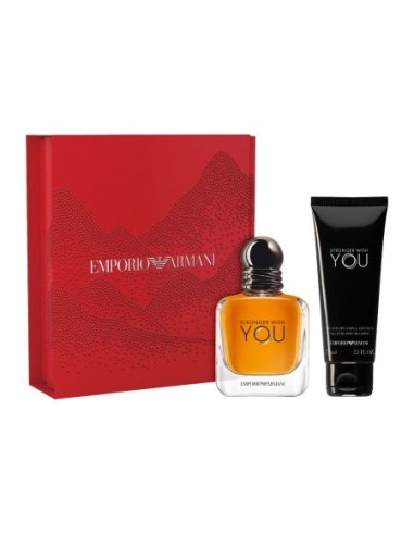 GIORGIO ARMANI Stronger with You Zestaw EDT 50ml + Żel pod Prysznic 75ml