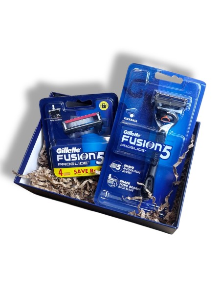 Zestaw Prezentowy Męski Do Golenia Gillette Maszynka Proglide + Wkłady
