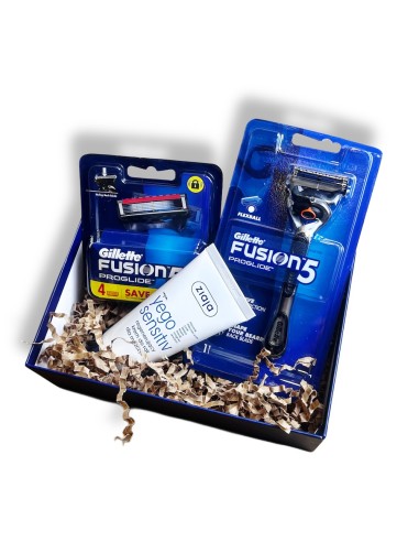 Zestaw Prezentowy Perfekcyjne Golenie Gillette Flexball Maszynka do Golenia
